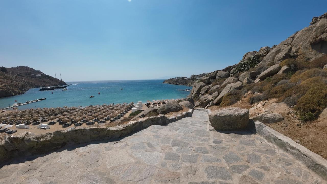 1Path Thea Mykonos Super Paradise Beach House Mykonos Town Luaran gambar