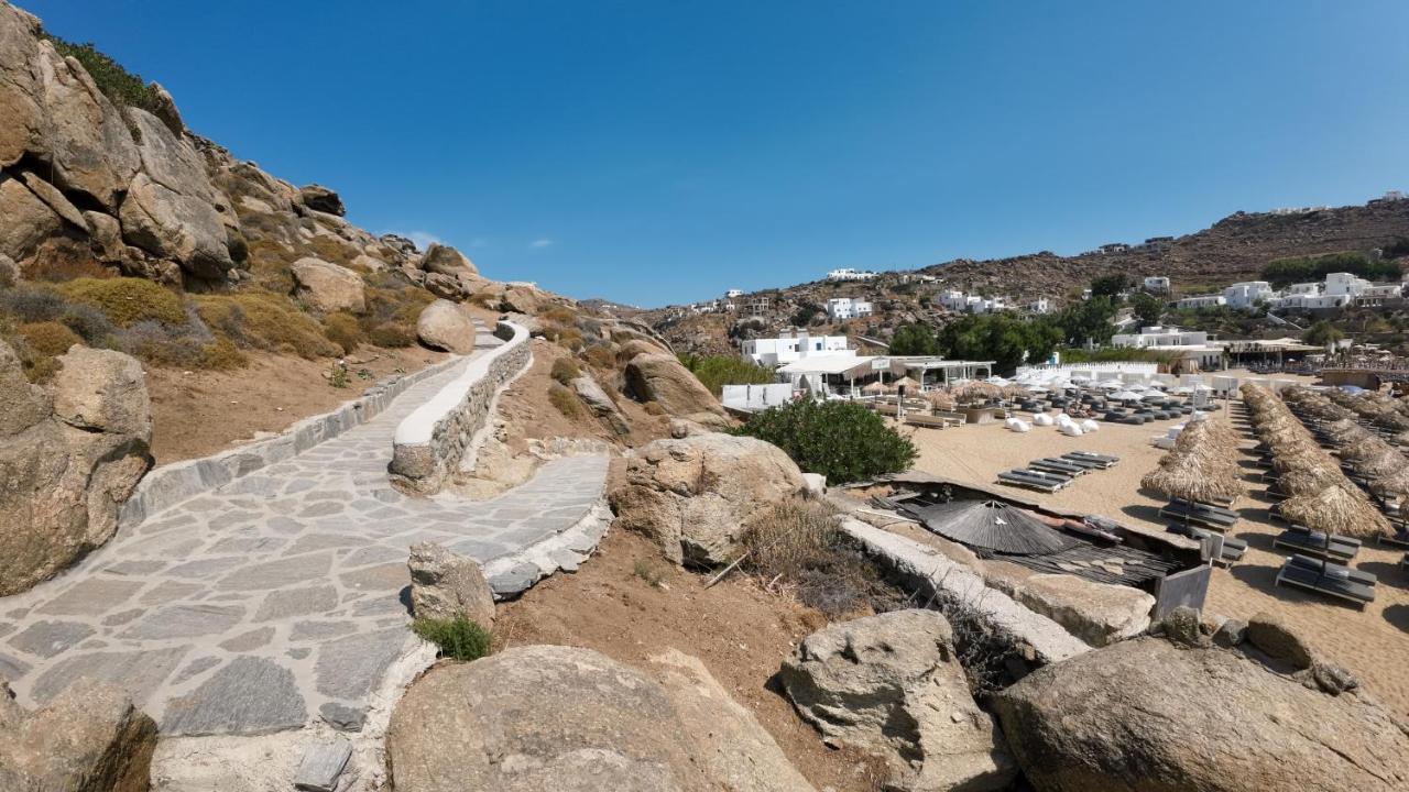 1Path Thea Mykonos Super Paradise Beach House Mykonos Town Luaran gambar