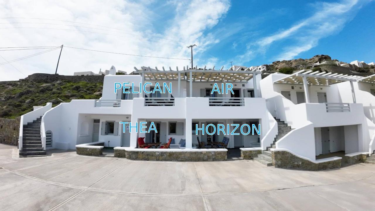 1Path Thea Mykonos Super Paradise Beach House Mykonos Town Luaran gambar