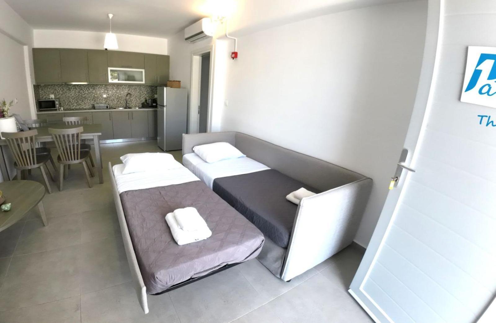 1Path Thea Mykonos Super Paradise Beach House Mykonos Town Bilik gambar